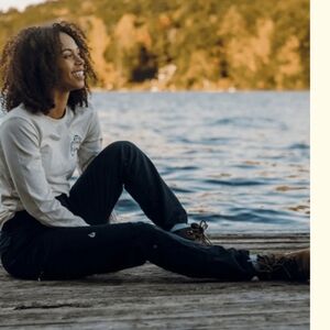 Shefly Go There Pant In Black Women's 6 Outdoor Activewear Hiking Rock C…